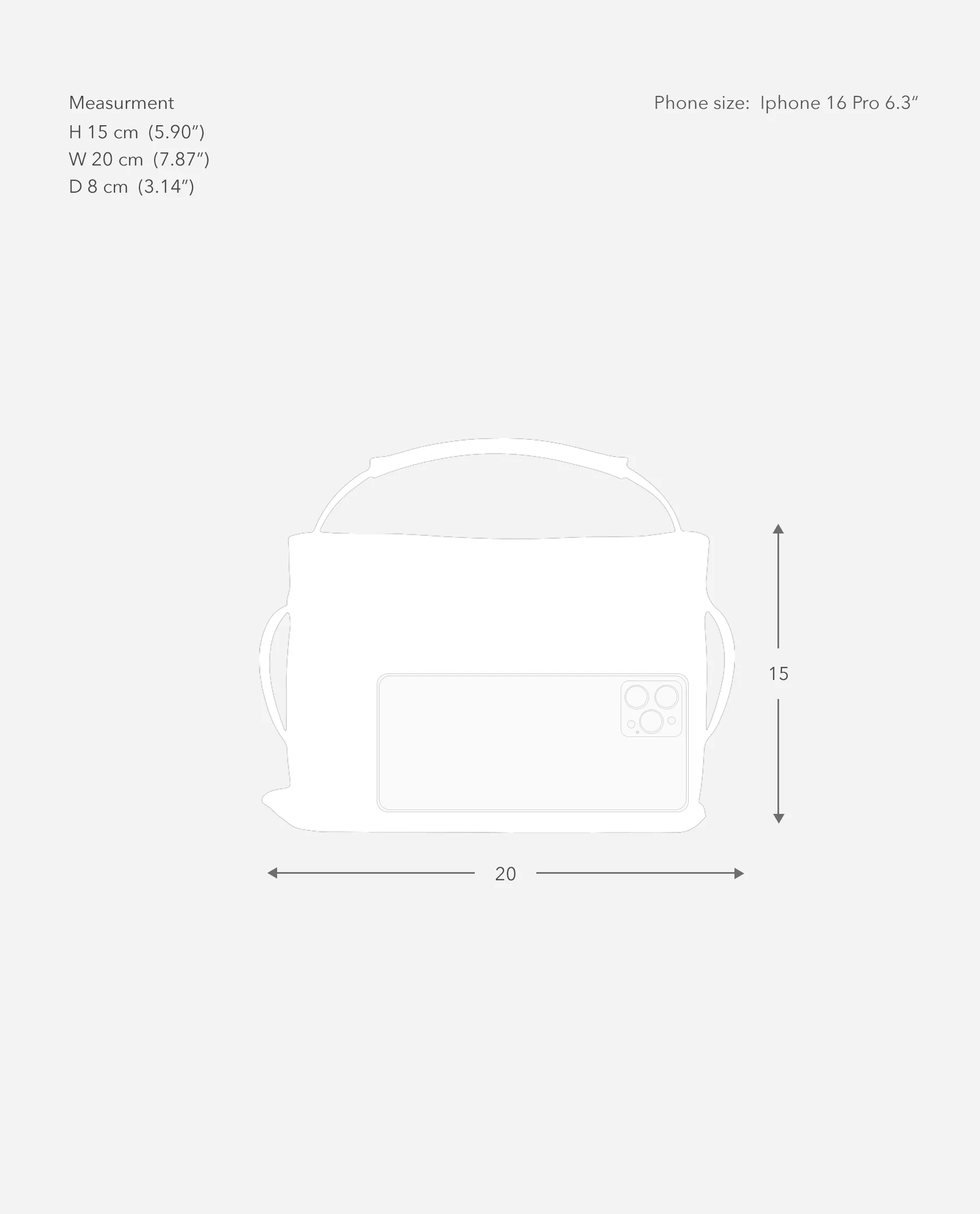 Hedda Mini Handbag Leather Chocolate