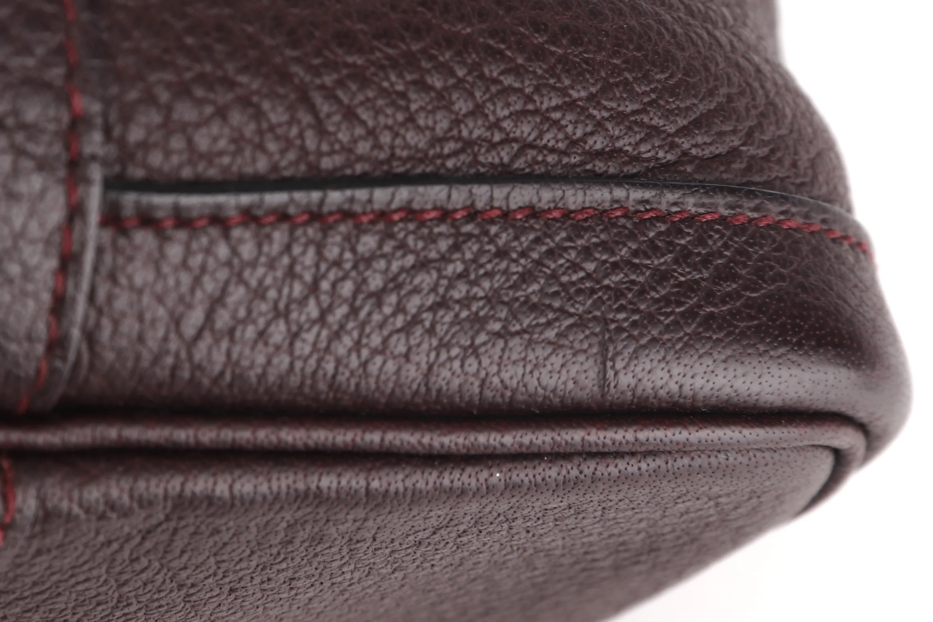 HERMES GARDEN PARTY 30 (STAMP N SQUARE) BORDEAUX TOGO LEATHER PALLADIUM HARDWARE, NO DUST COVER