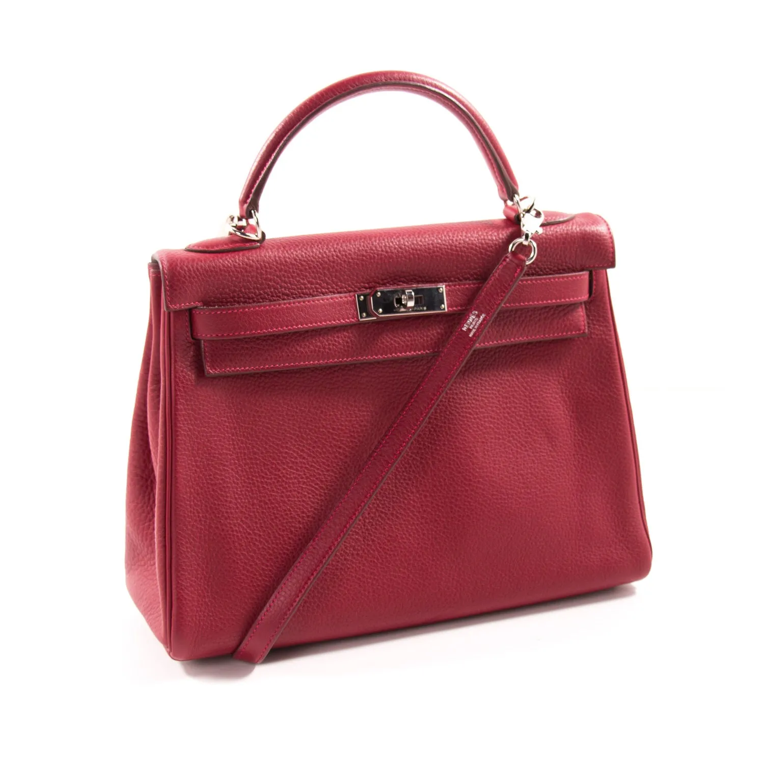 Hermès Kelly 32 Rouge Casaque Clemence
