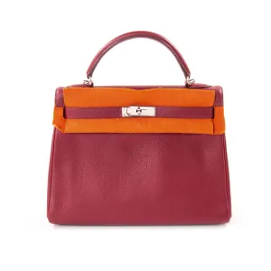 Hermès Kelly 32 Rouge Casaque Clemence