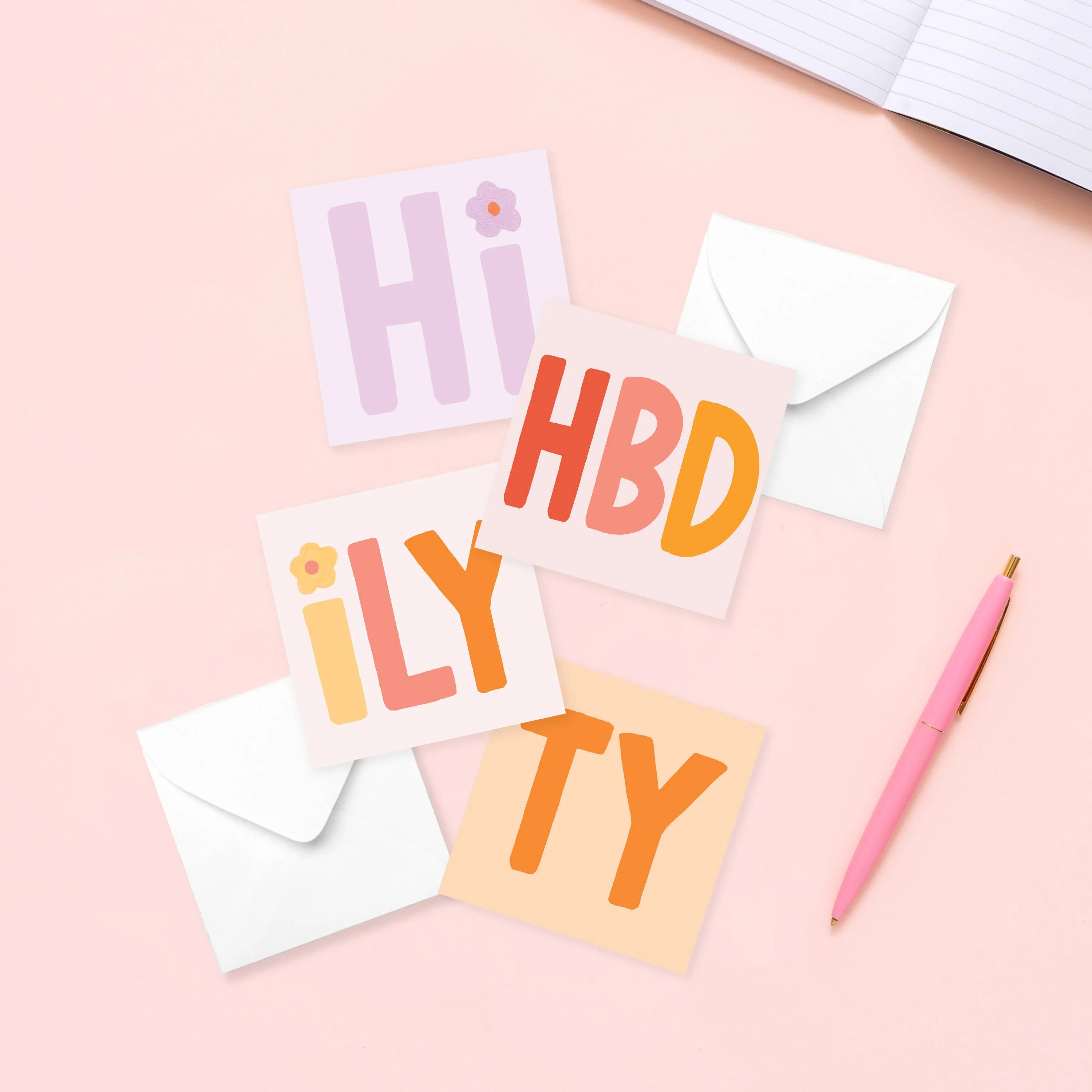 Hi- Izzy Mini Greeting Card