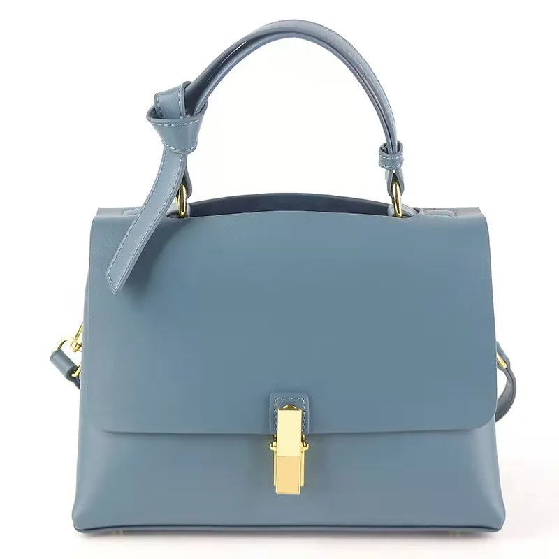 High Quality Long Strap Messenger Bags Lightweight genuine Leather Shoulder Bag sling lady bags