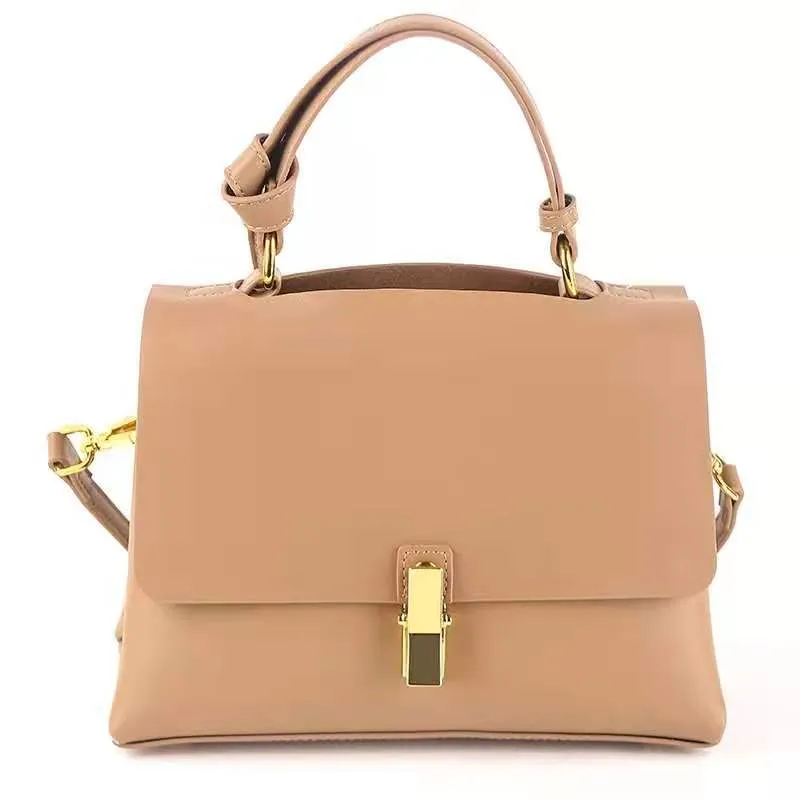 High Quality Long Strap Messenger Bags Lightweight genuine Leather Shoulder Bag sling lady bags