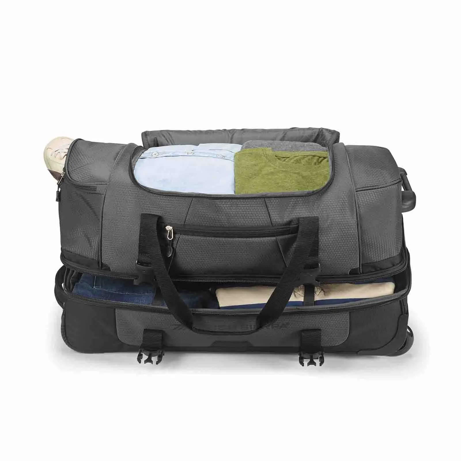 High Sierra Fairlead 71cm Wheeled Duffel Mercury