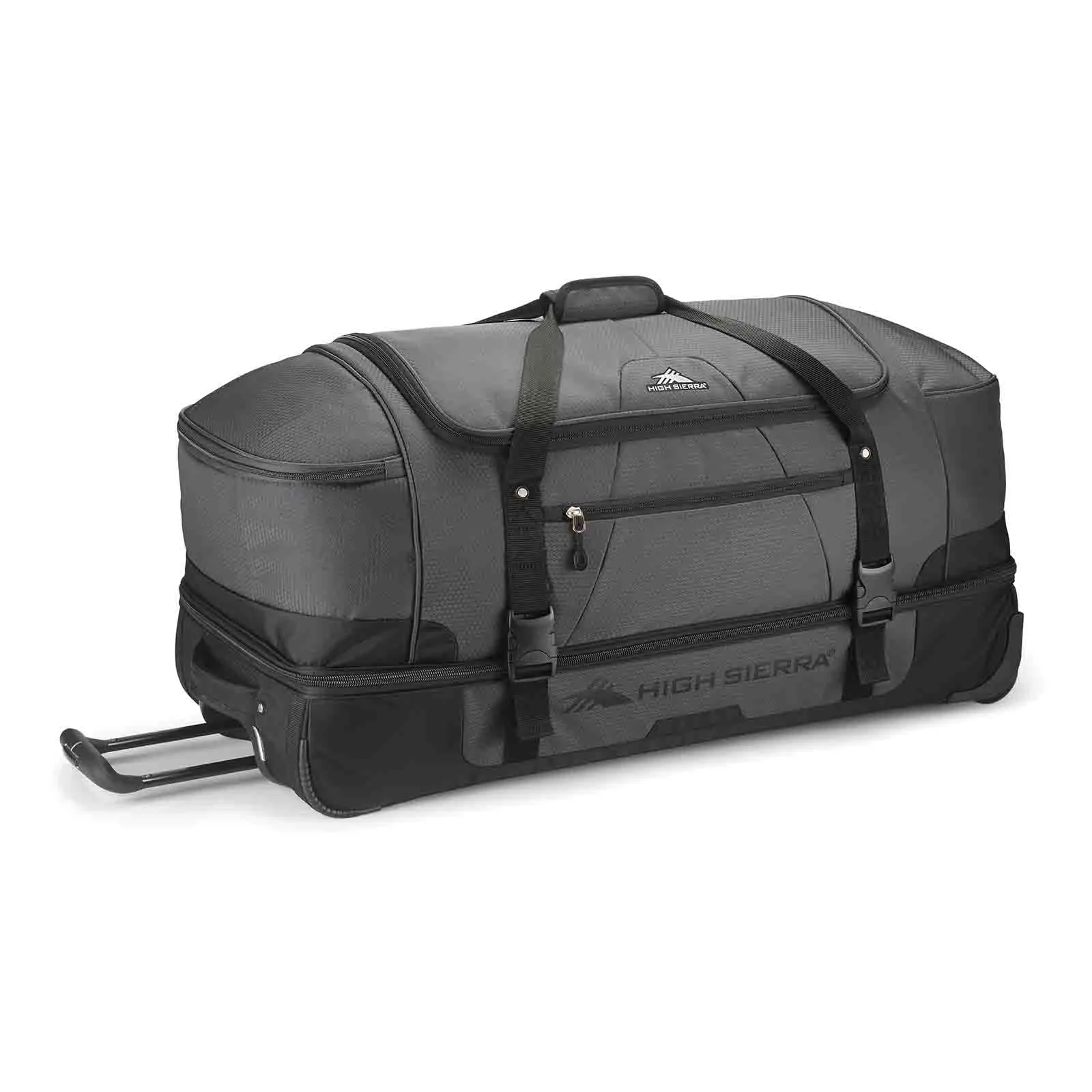 High Sierra Fairlead 86cm Wheeled Duffel Mercury