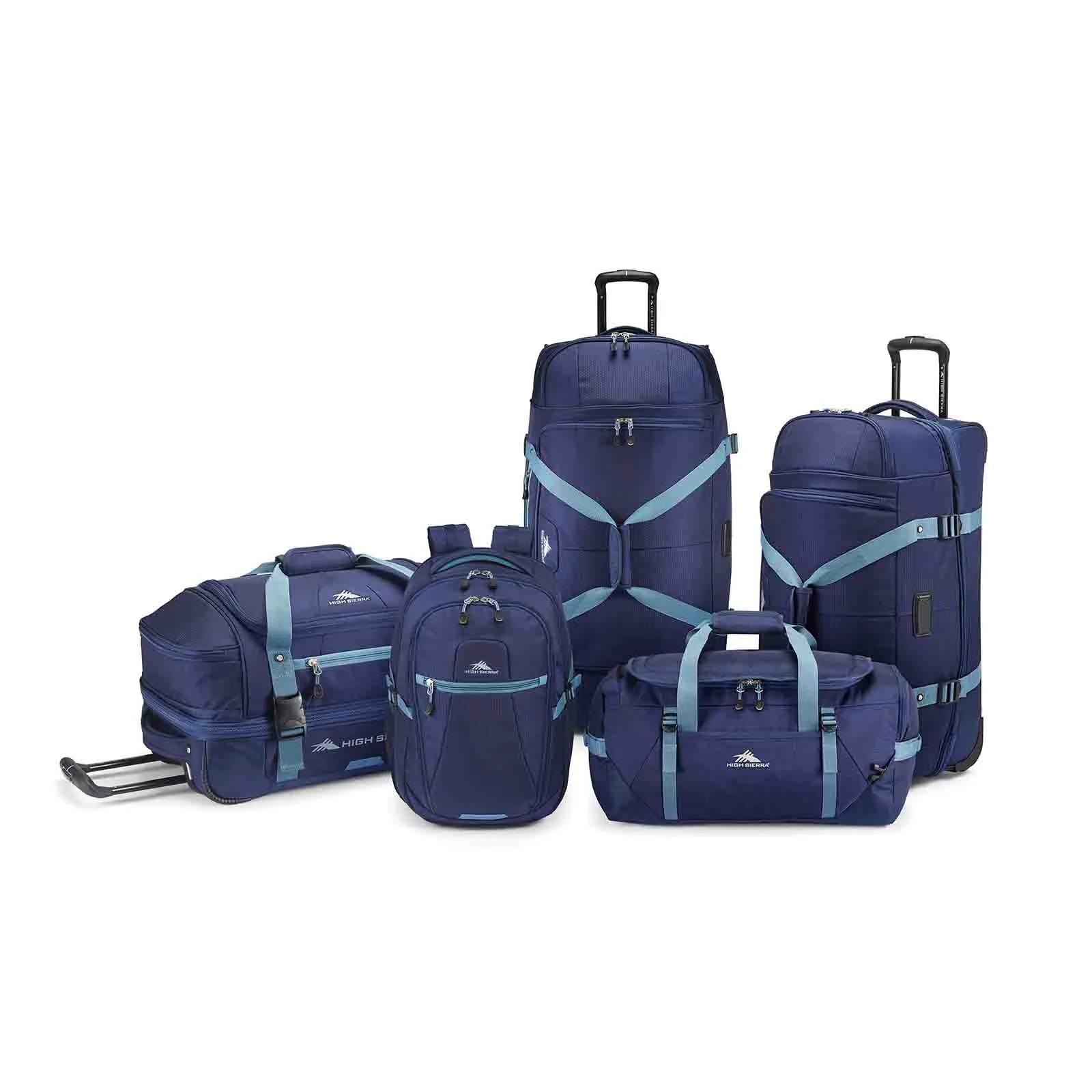 High Sierra Fairlead 86cm Wheeled Duffel Navy