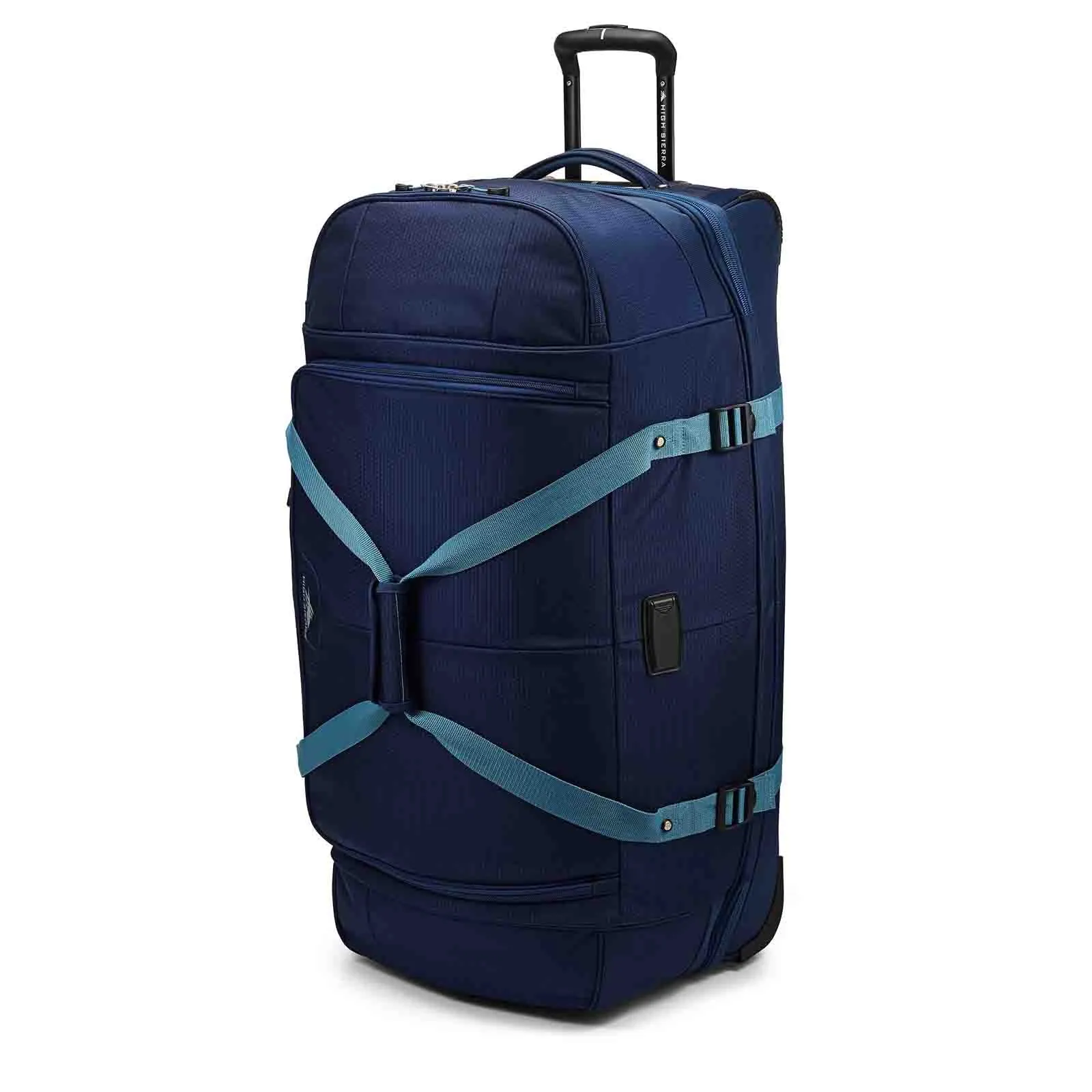 High Sierra Fairlead 86cm Wheeled Duffel Navy