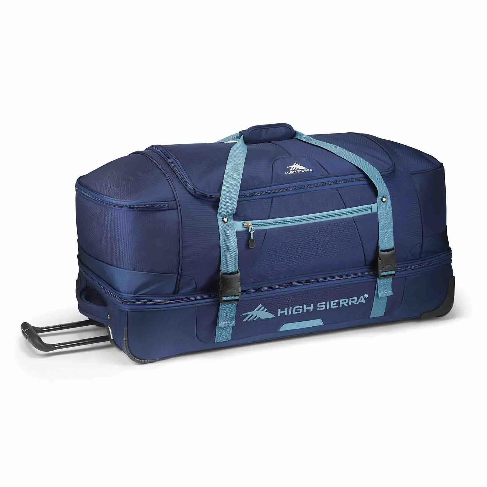 High Sierra Fairlead 86cm Wheeled Duffel Navy
