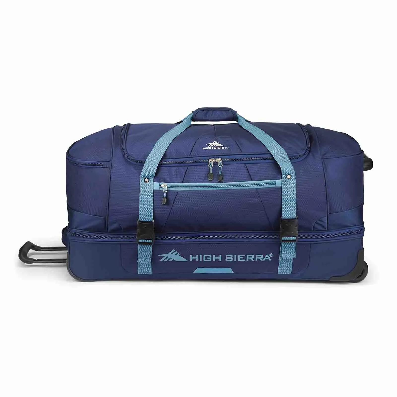High Sierra Fairlead 86cm Wheeled Duffel Navy