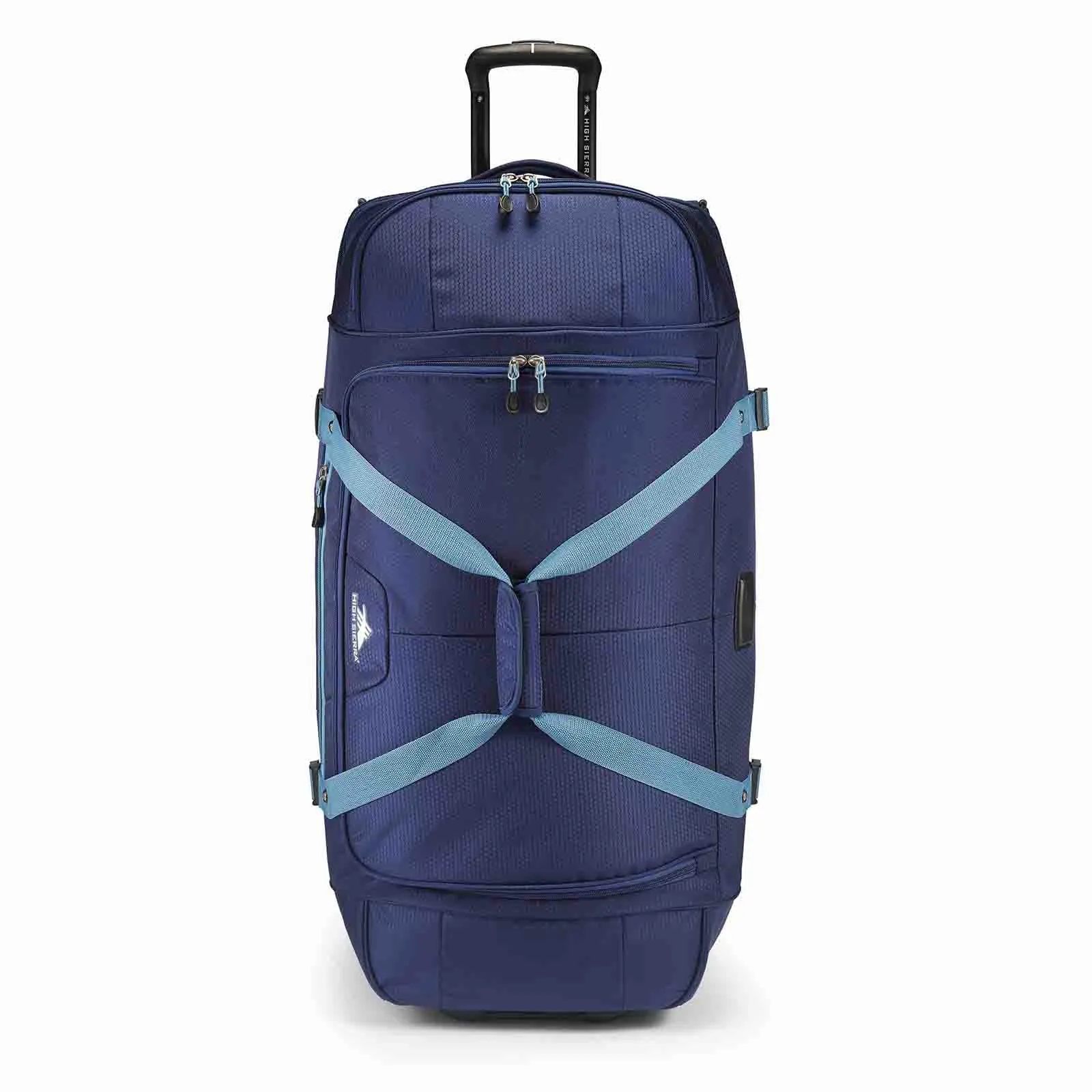High Sierra Fairlead 86cm Wheeled Duffel Navy