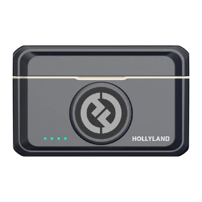 Hollyland Lark M2  Duo-Combo All-In-One Wireless Lavalier Microphone System (Shine Charcoal)