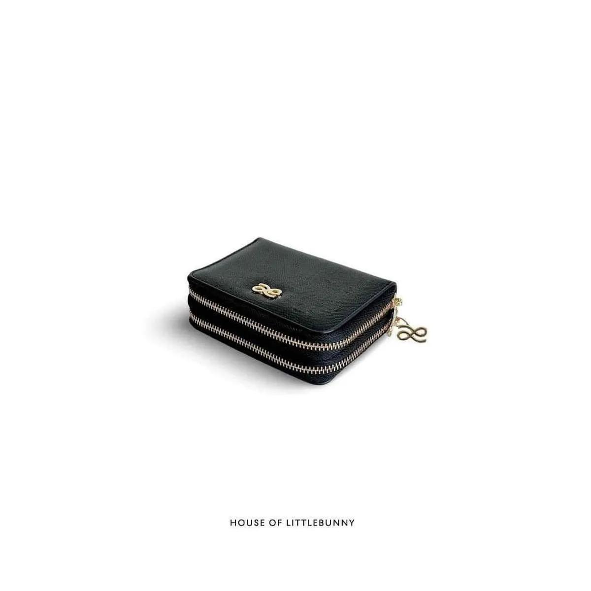 House of Little Bunny Double Zip Wallet