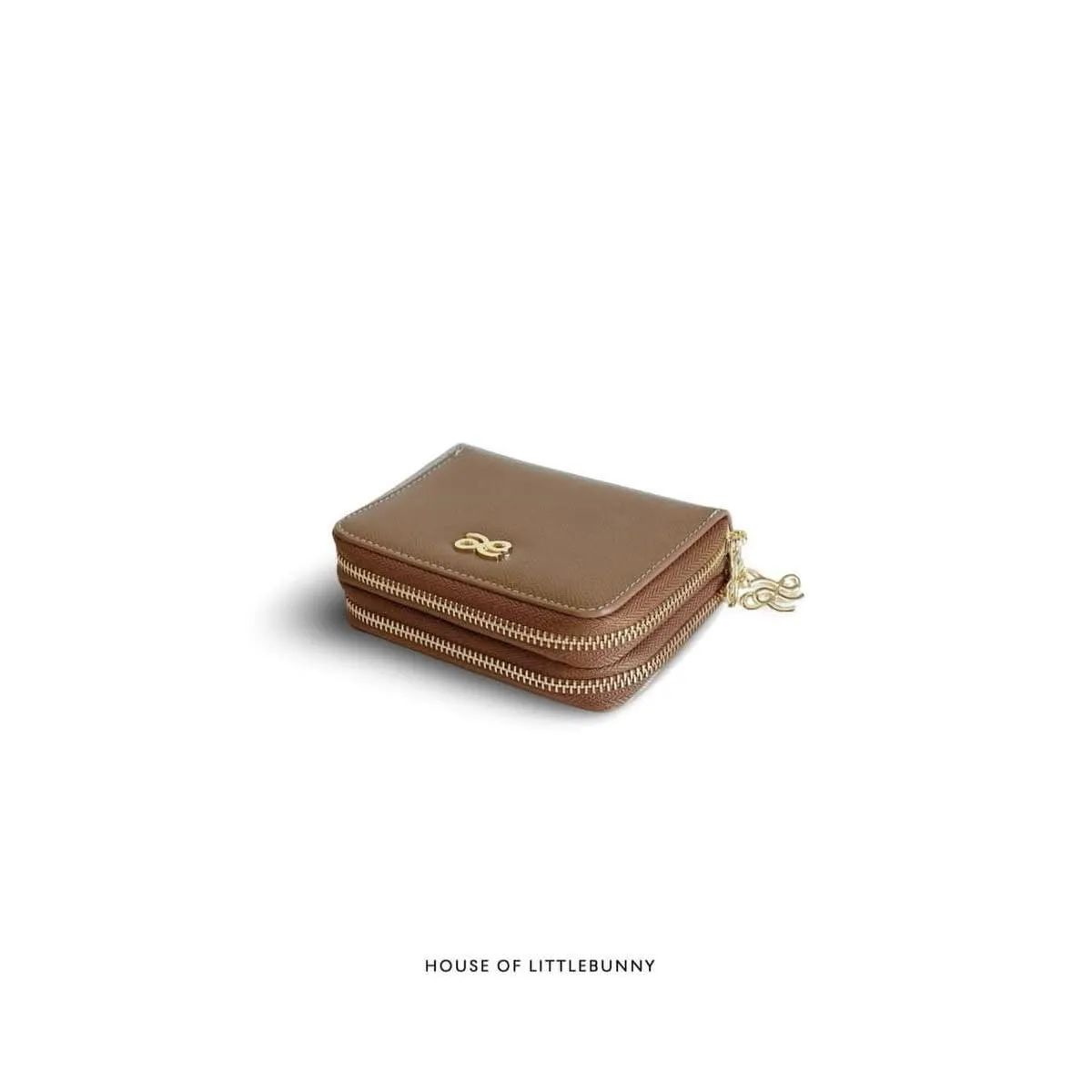 House of Little Bunny Double Zip Wallet