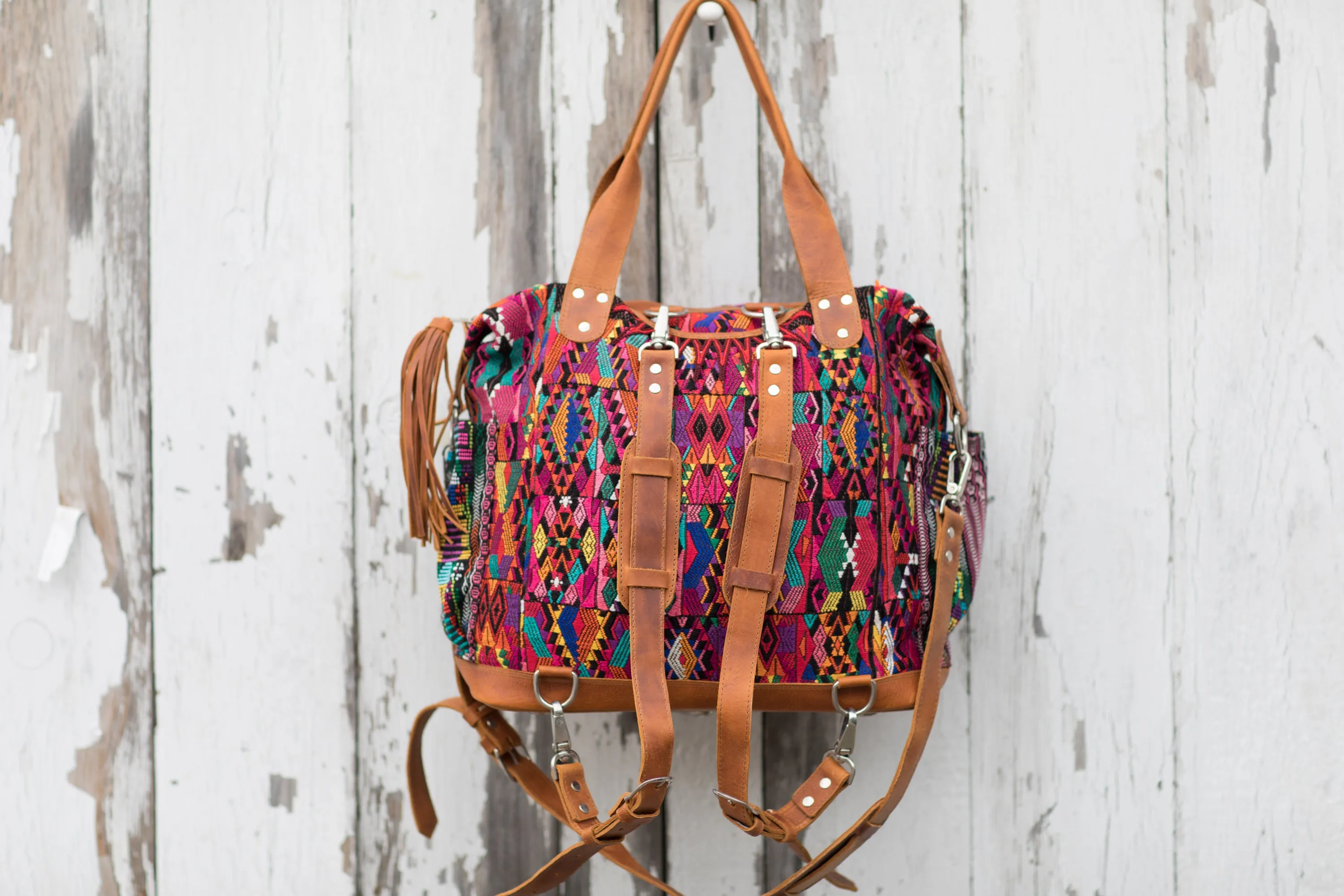 Huipil CDB back pack deluxe MEDIUM Flacca