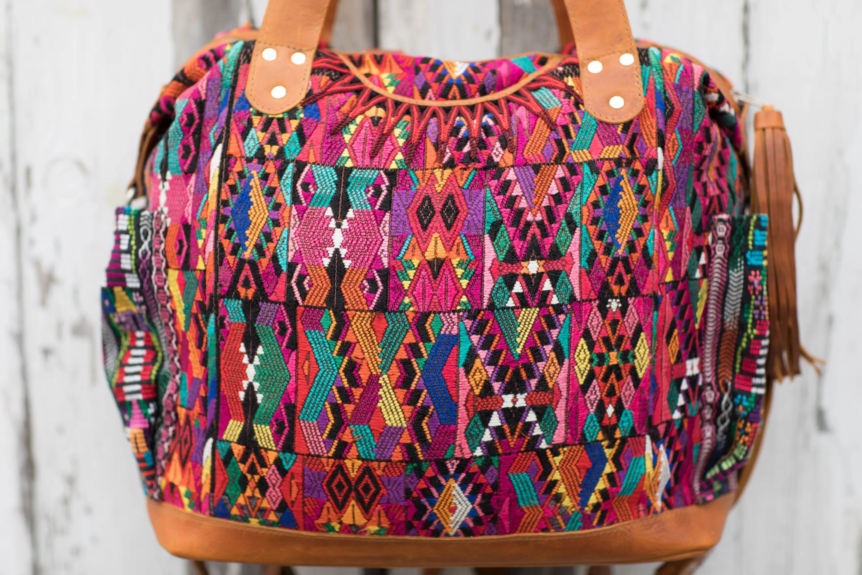 Huipil CDB back pack deluxe MEDIUM Flacca