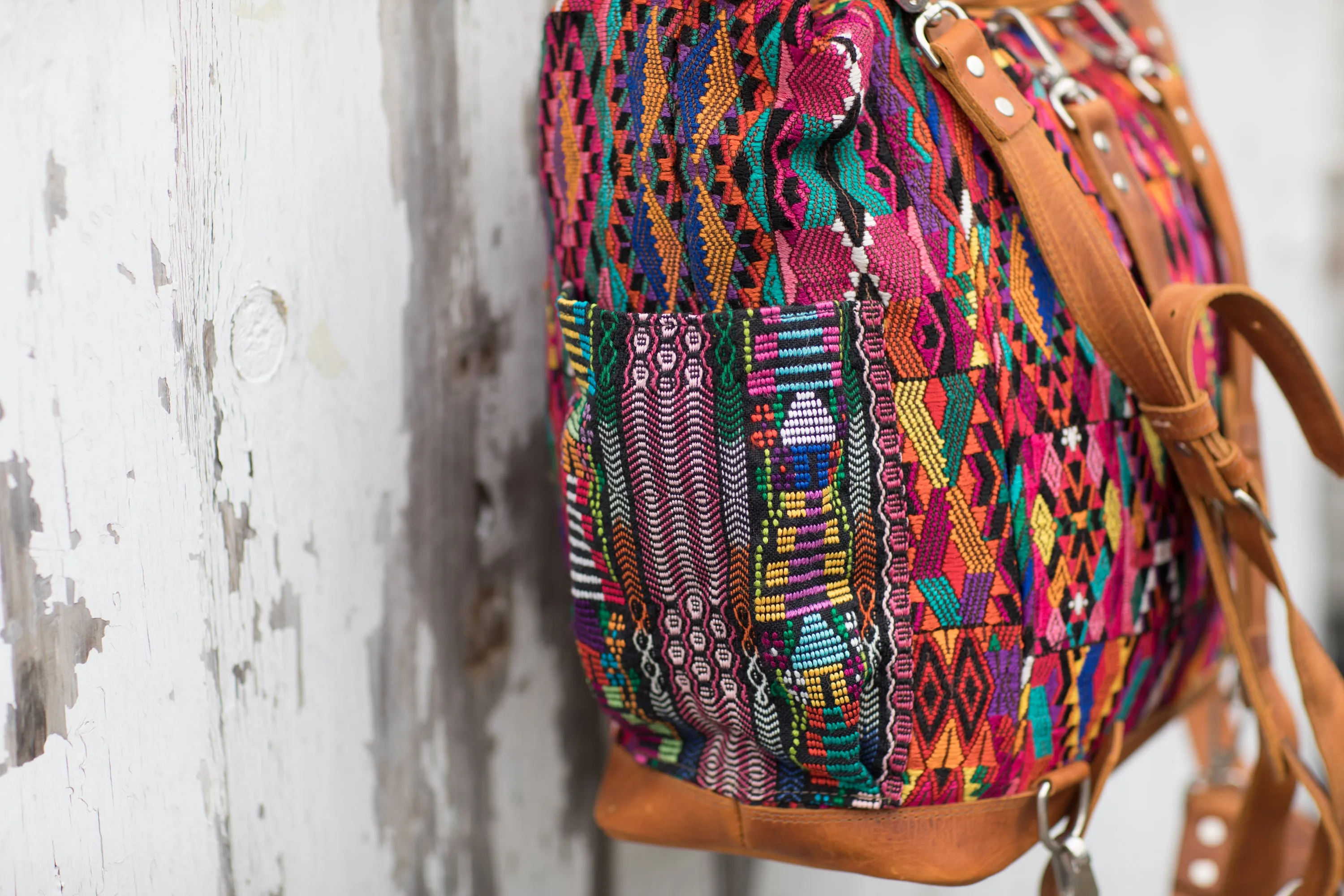 Huipil CDB back pack deluxe MEDIUM Flacca