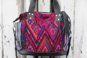 Huipil CDB back pack deluxe small Ruby W