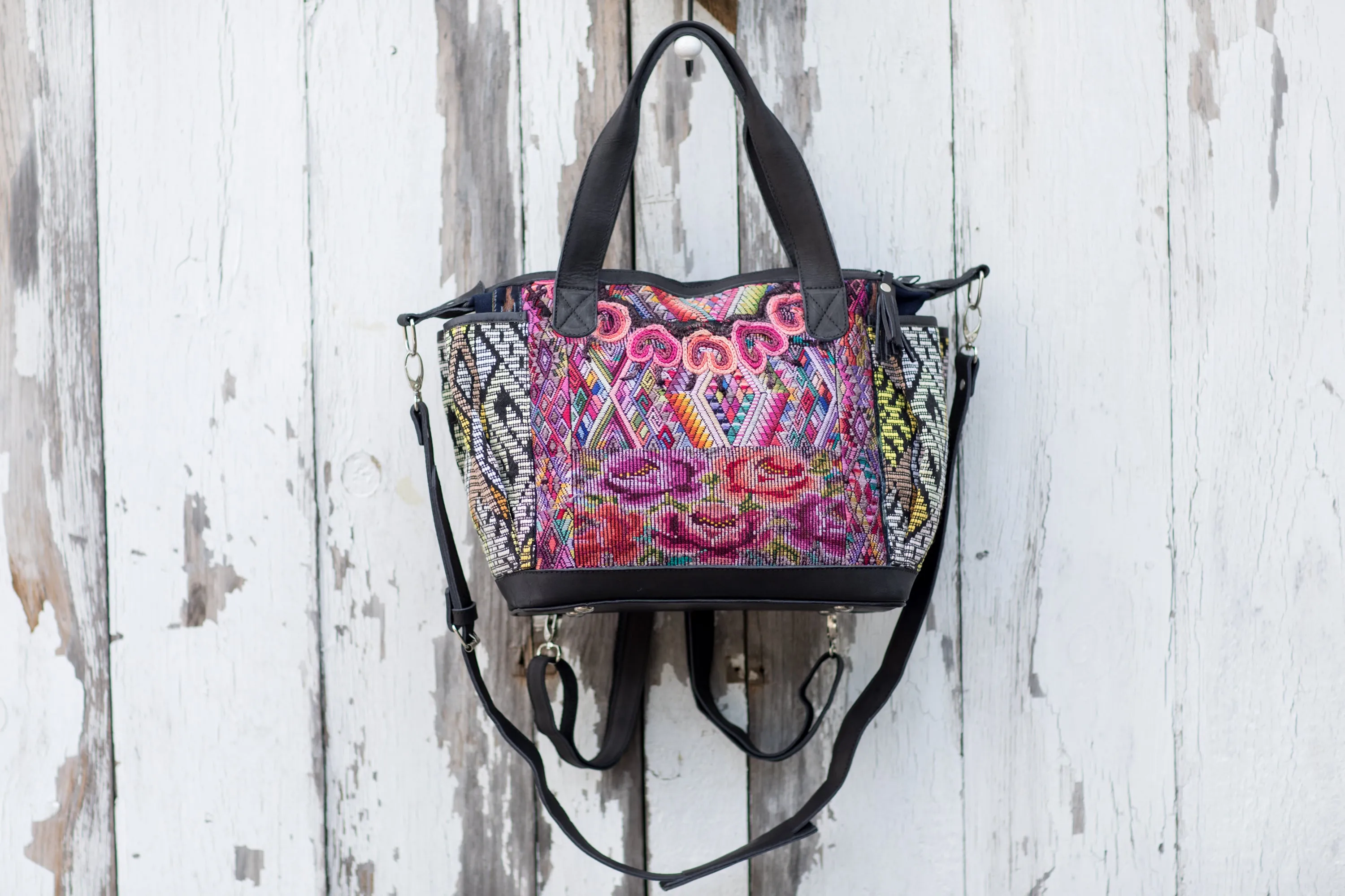 Huipil CDB back pack small Bloom