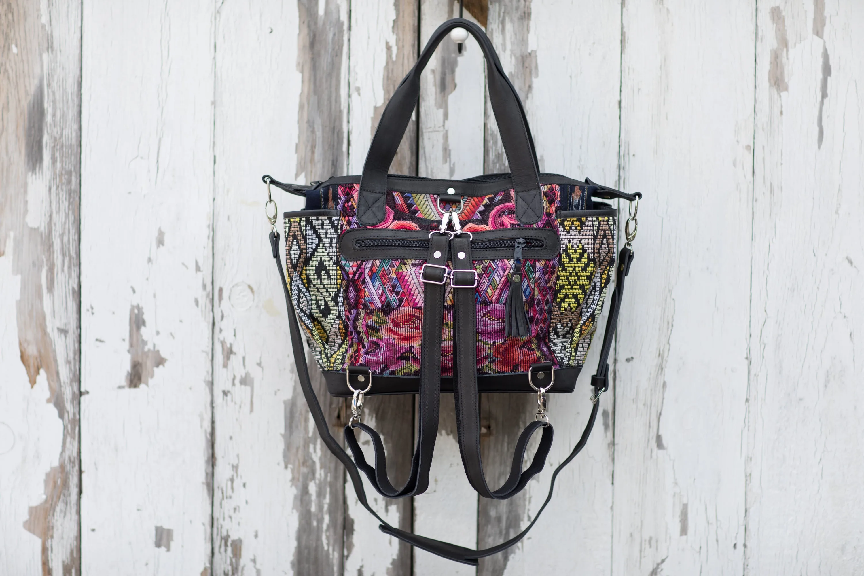 Huipil CDB back pack small Bloom
