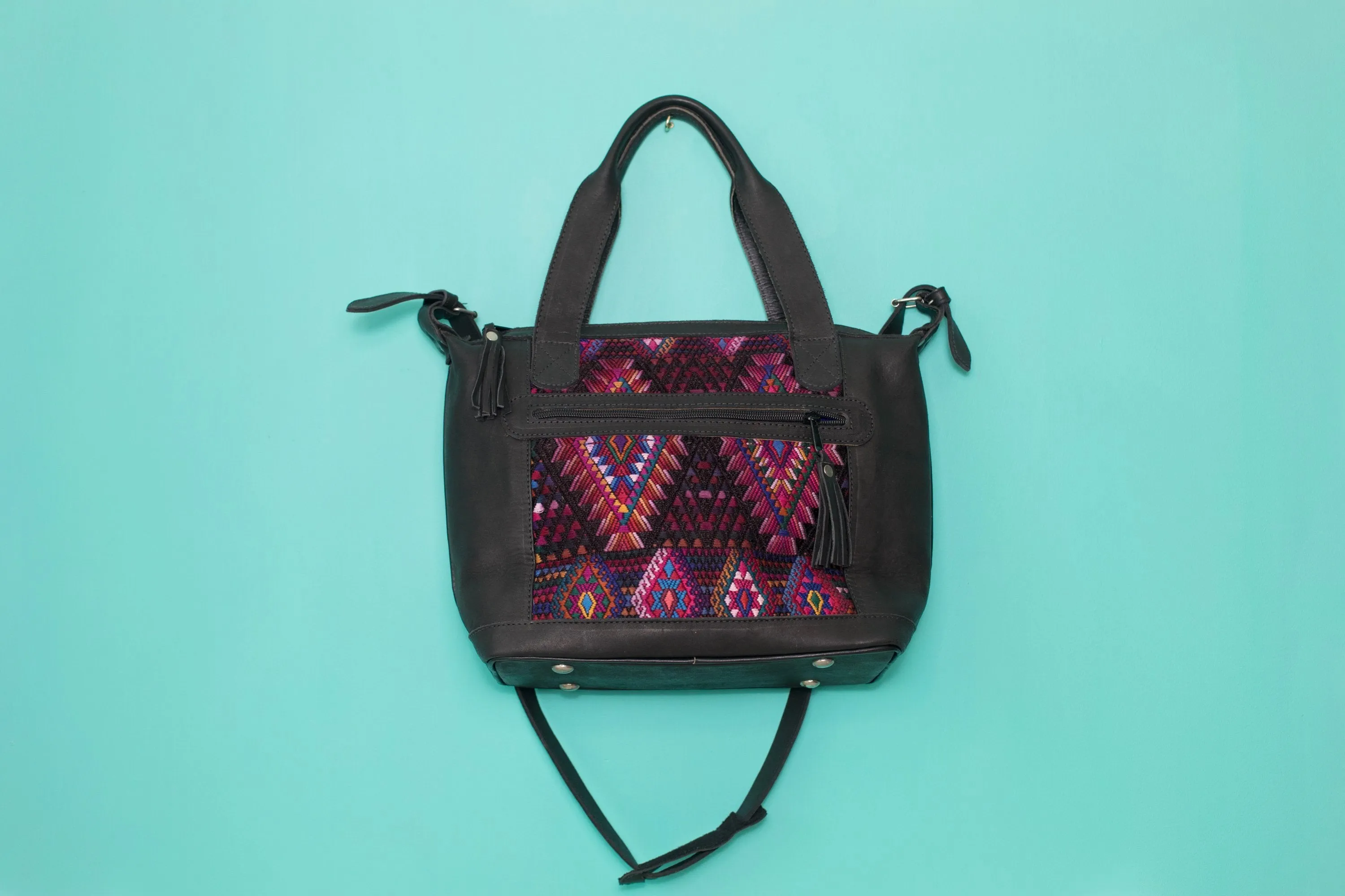 Huipil Day Bag Tote Purse Diaper Bag Cross Body (medium) #022