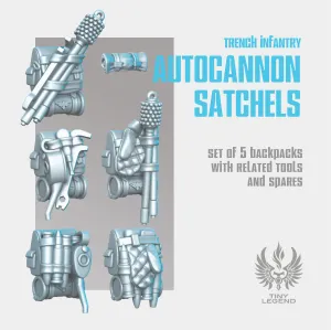 Infantry Autocannon Satchels STL