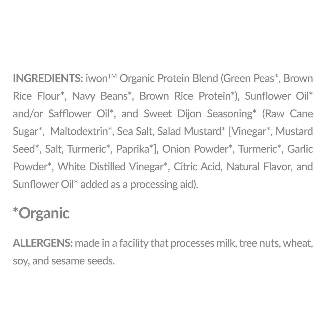 Iwon Organics - Protein Stix 42g (Single Bags)
