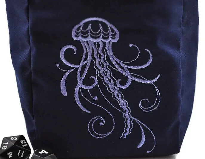 Jellyfish Dice Bag