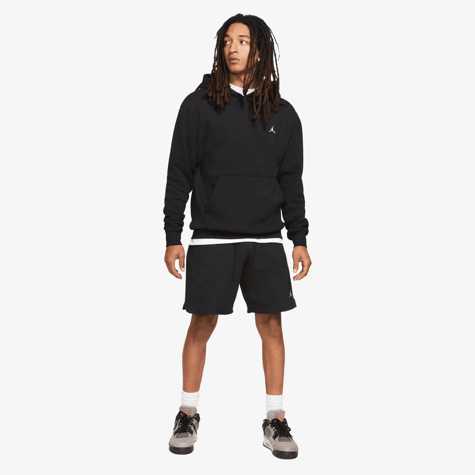 Jordan Brooklyn Fleece Short - Black