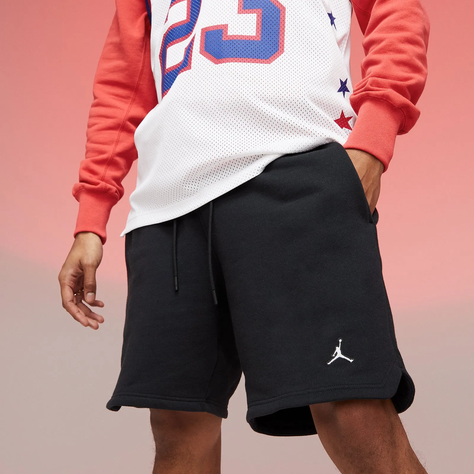 Jordan Brooklyn Fleece Short - Black