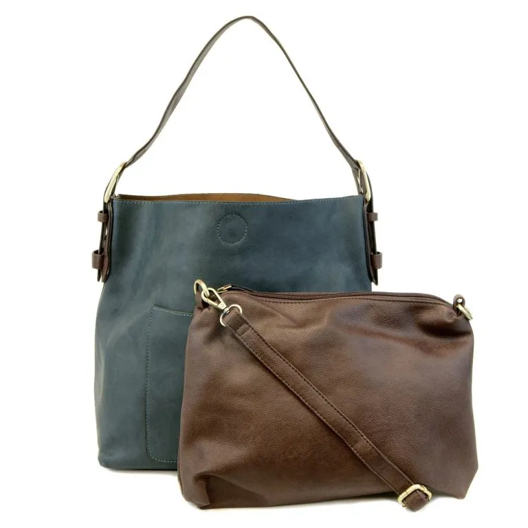 Joy Susan Hobo Bag in Dark Teal
