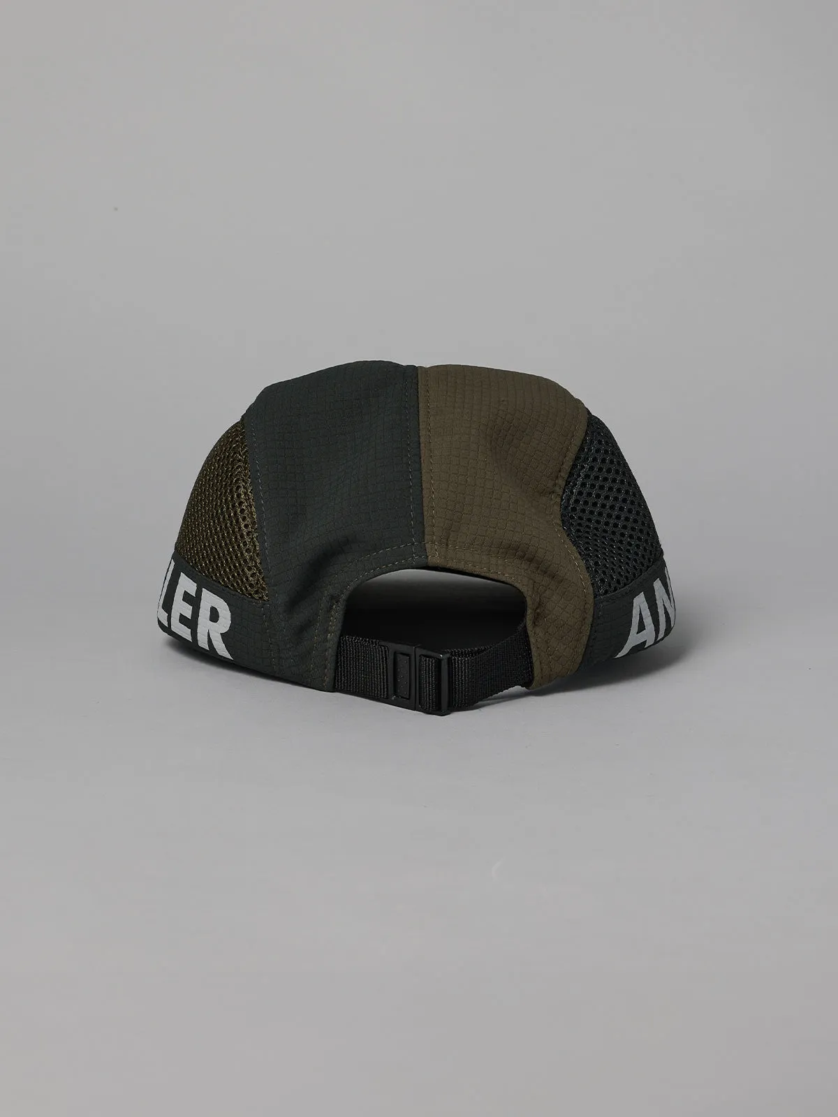 JUST ANOTHER FISHERMAN ANGLER FLAP 5 PANEL CAP - GREEN