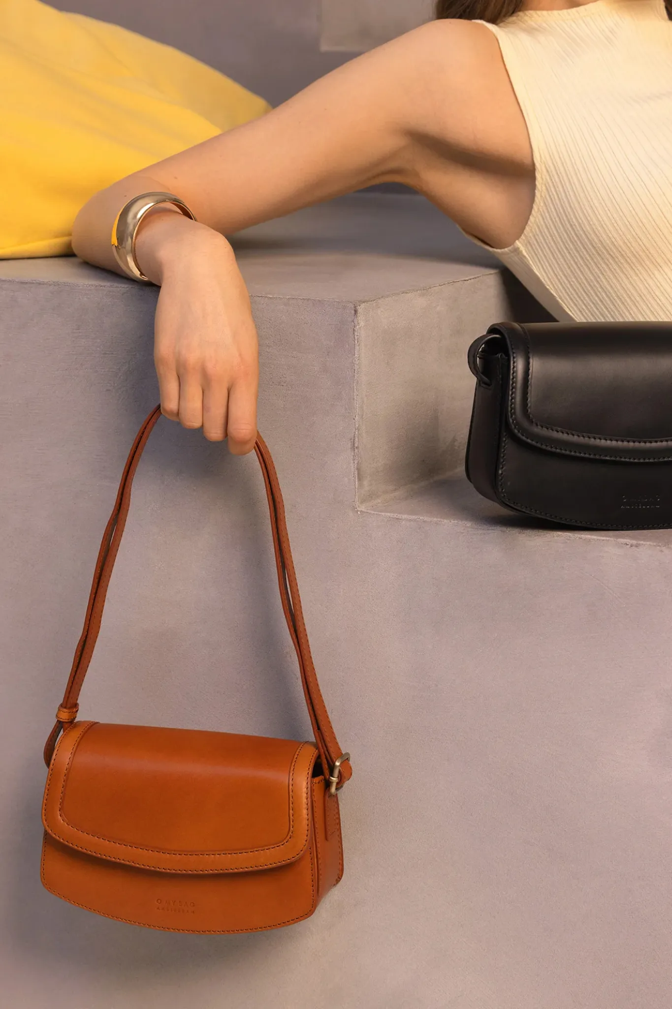 KENDALINI BAG - COGNAC CLASSIC LEATHER