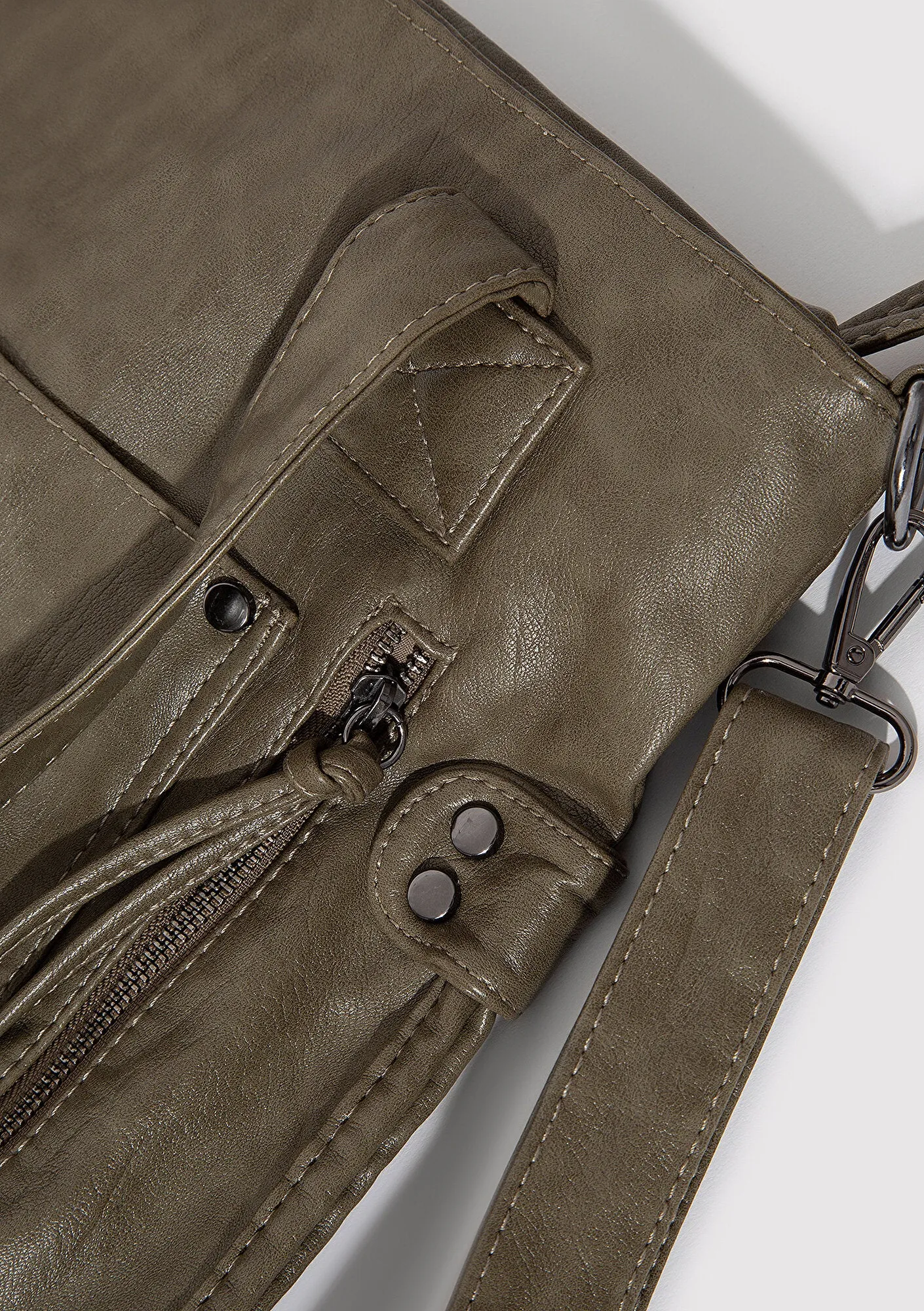 Khaki Shoulder Bag