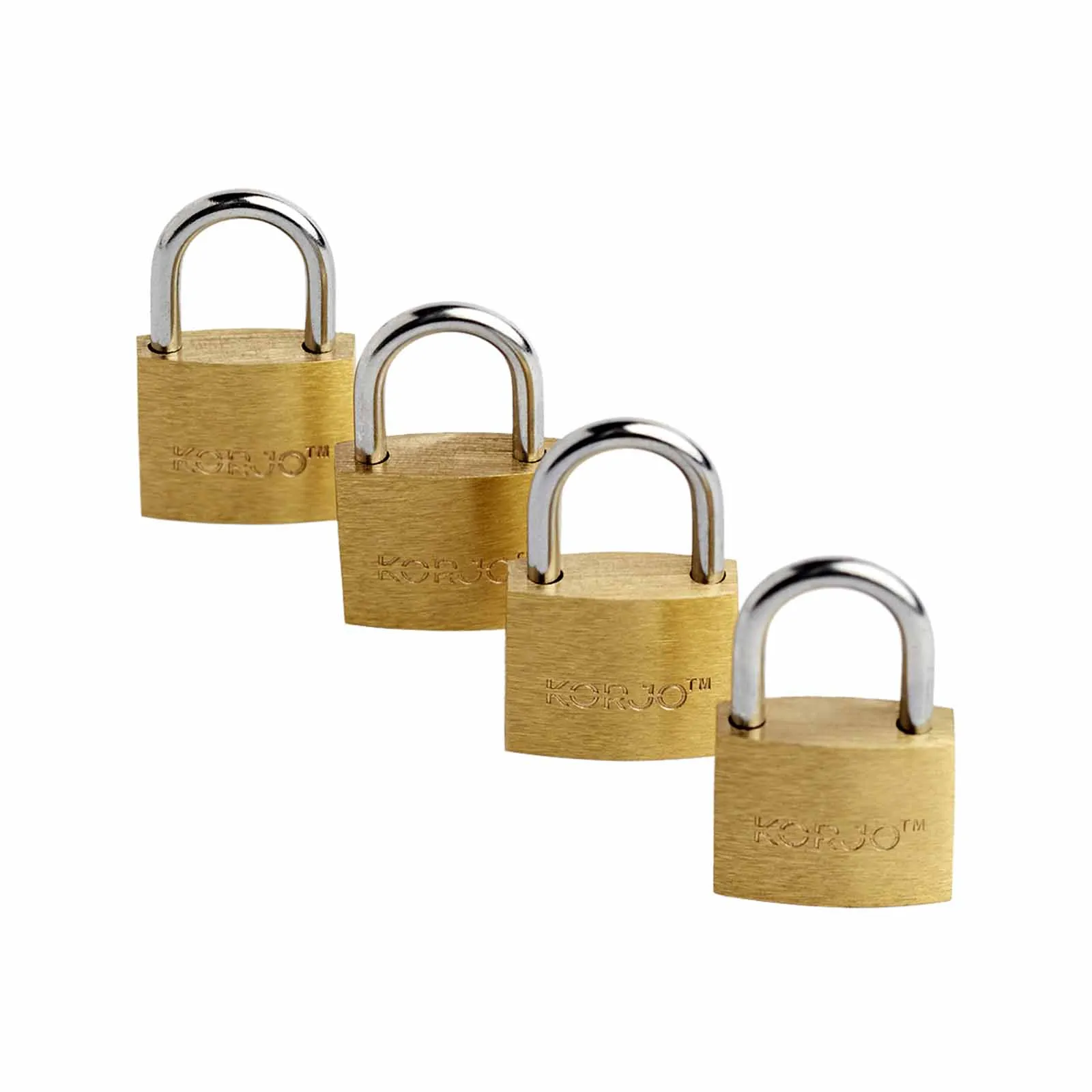 Korjo Luggage Lock 4 Pack