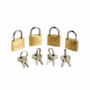 Korjo Luggage Lock 4 Pack