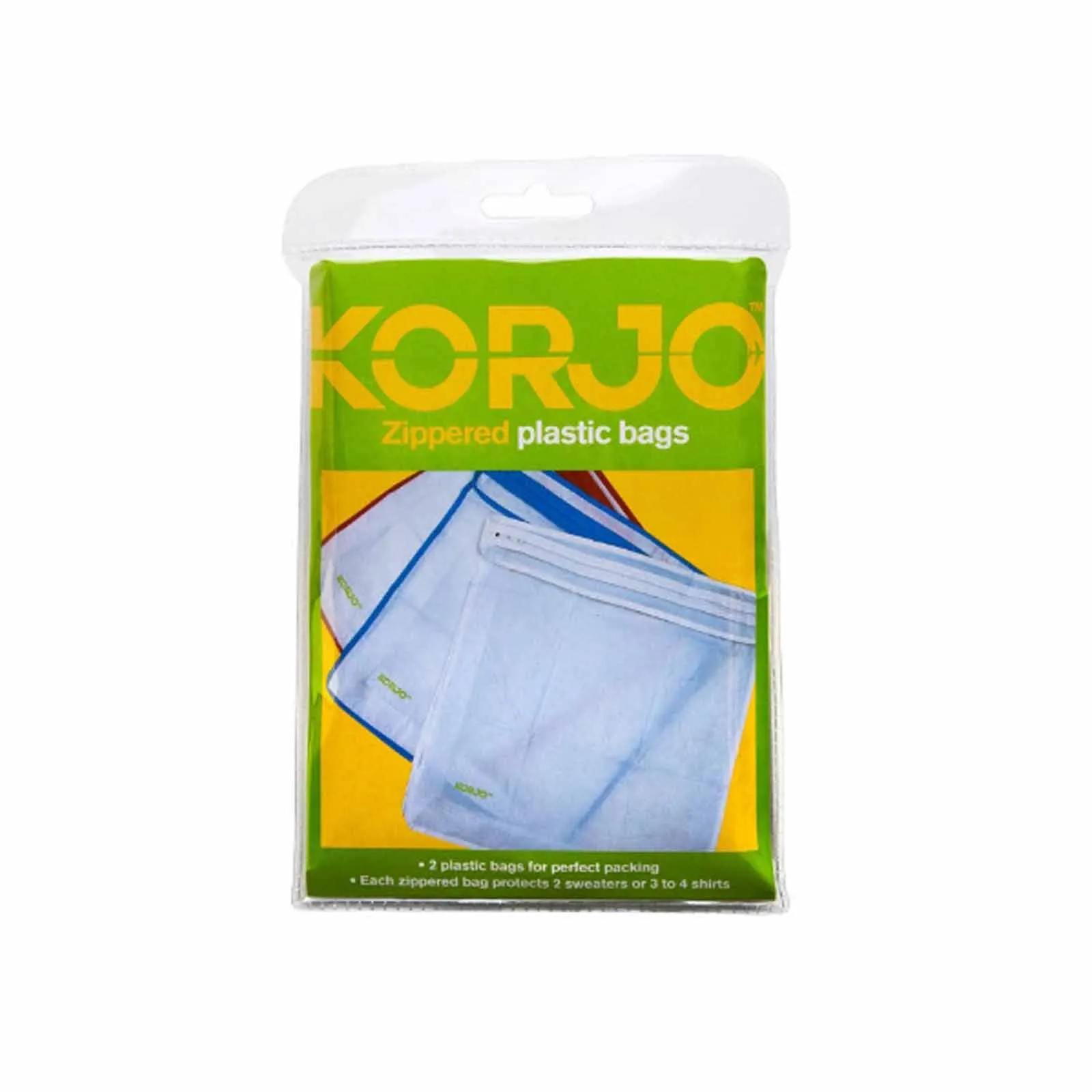 Korjo Plastic Bags Zippered