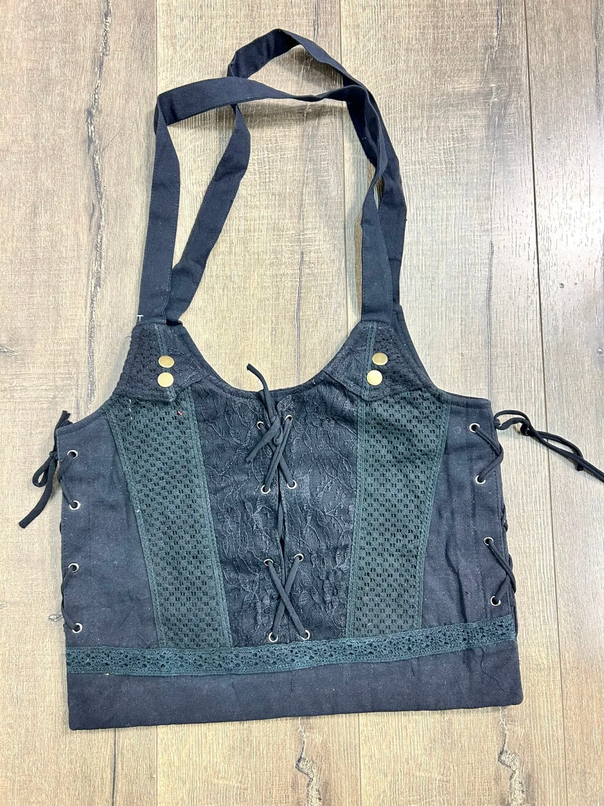 Lace Detail Shoulder Bag