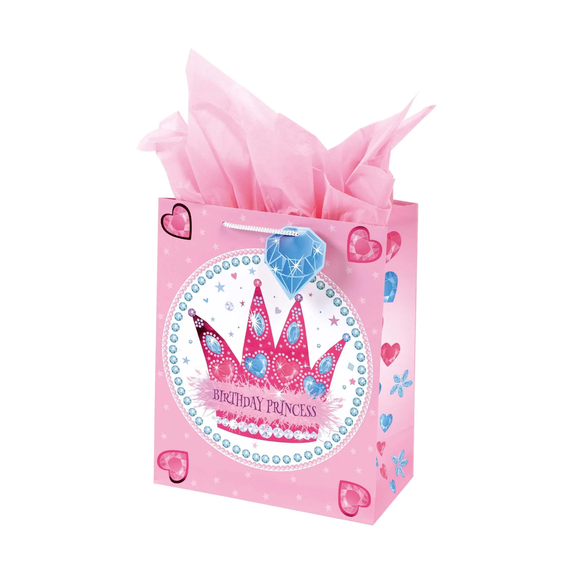 Large Gem Birthday Bag, 4 Designs