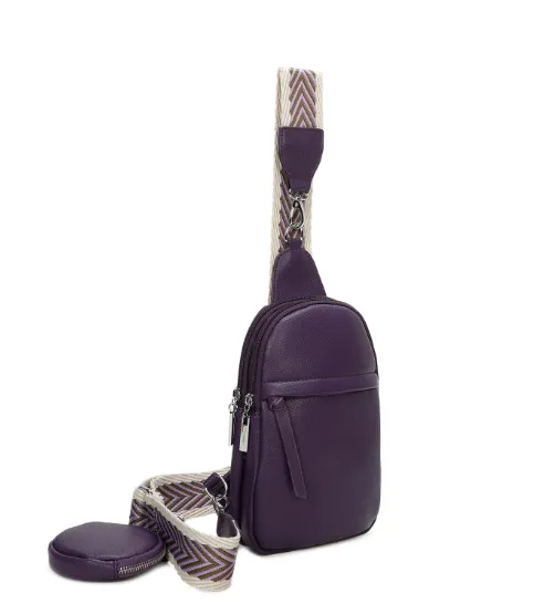 Large Sling Bag Purple