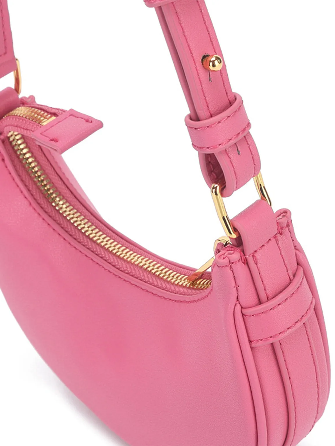 Leather Ava Moon Bag Hobo Crescent bag Armpit Shoulder Handbag