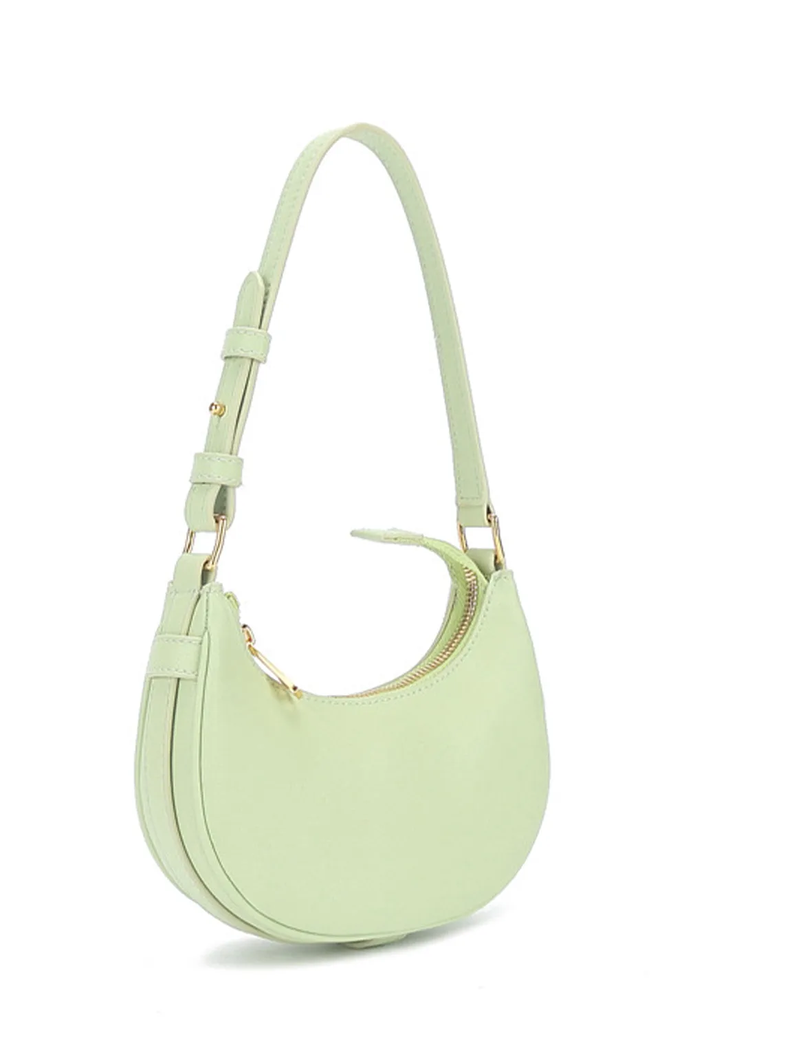 Leather Ava Moon Bag Hobo Crescent bag Armpit Shoulder Handbag