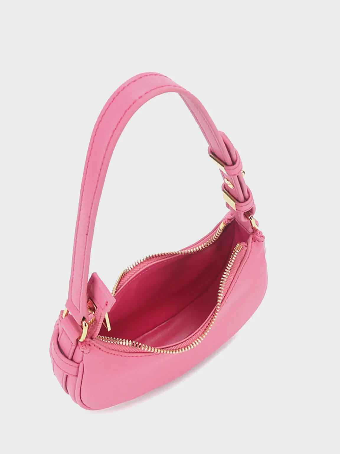 Leather Ava Moon Bag Hobo Crescent bag Armpit Shoulder Handbag