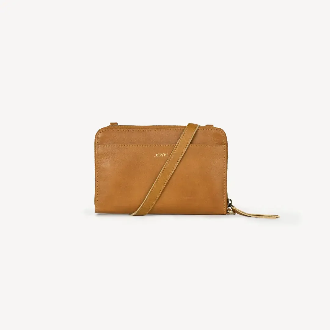 Leather Crossbody Wallet