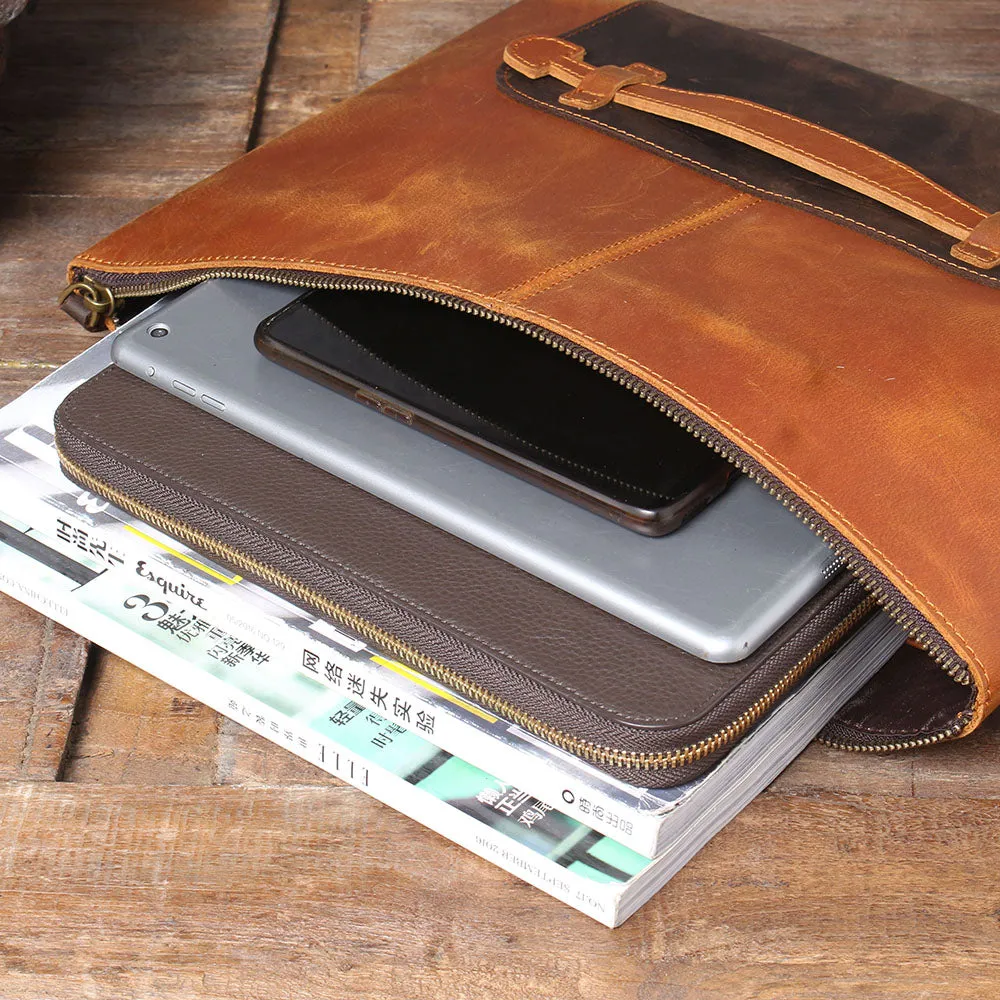 Leather Laptop Pouch  | Sinai