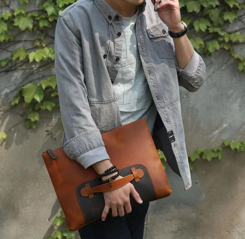 Leather Laptop Pouch  | Sinai