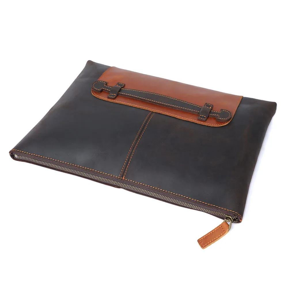 Leather Laptop Pouch  | Sinai