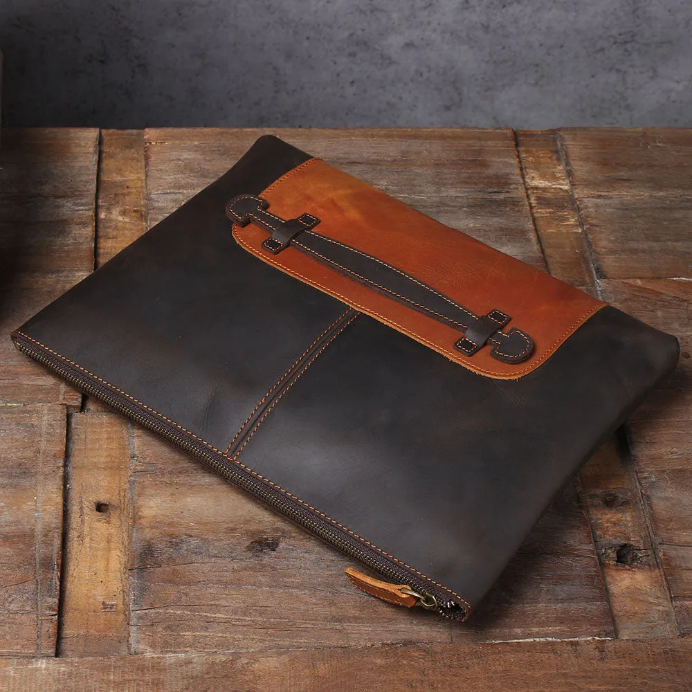 Leather Laptop Pouch  | Sinai
