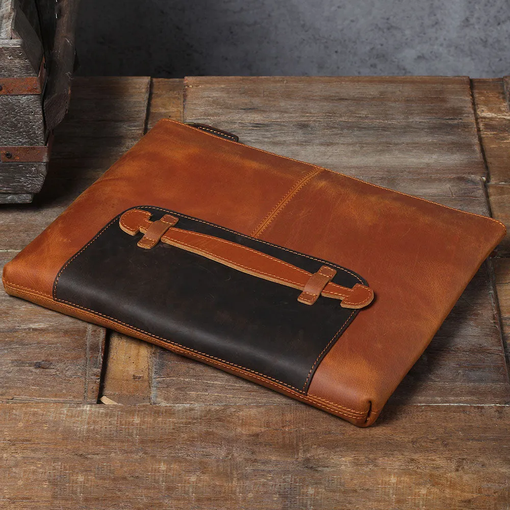 Leather Laptop Pouch  | Sinai