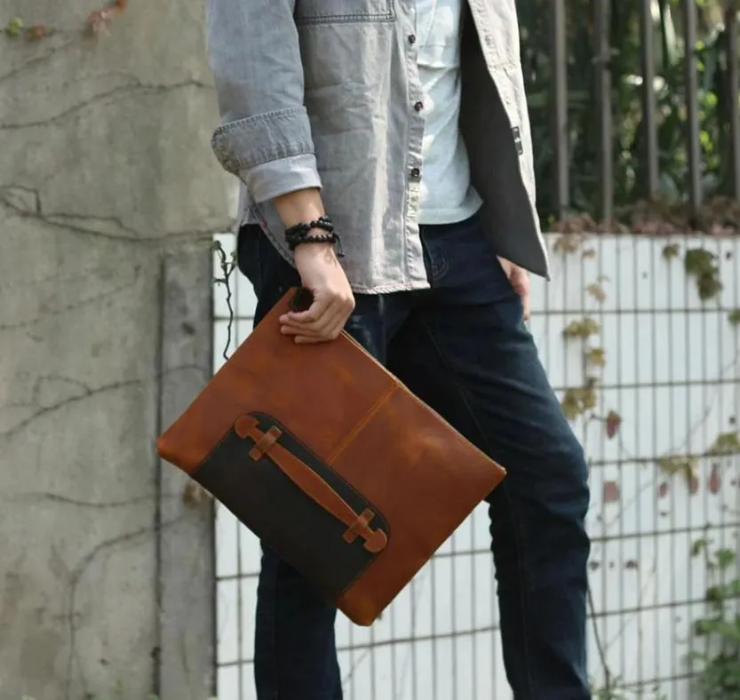 Leather Laptop Pouch  | Sinai