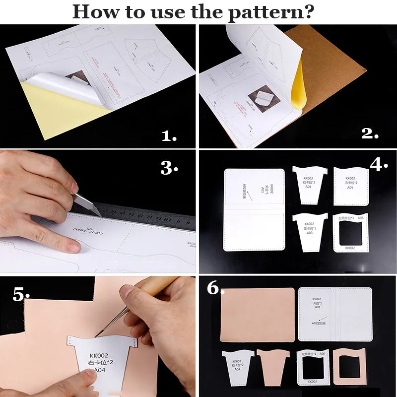 Leather Patterns Leather Belt Bag Pattern Waist Bag Leather Craft Pattern Leather Templates